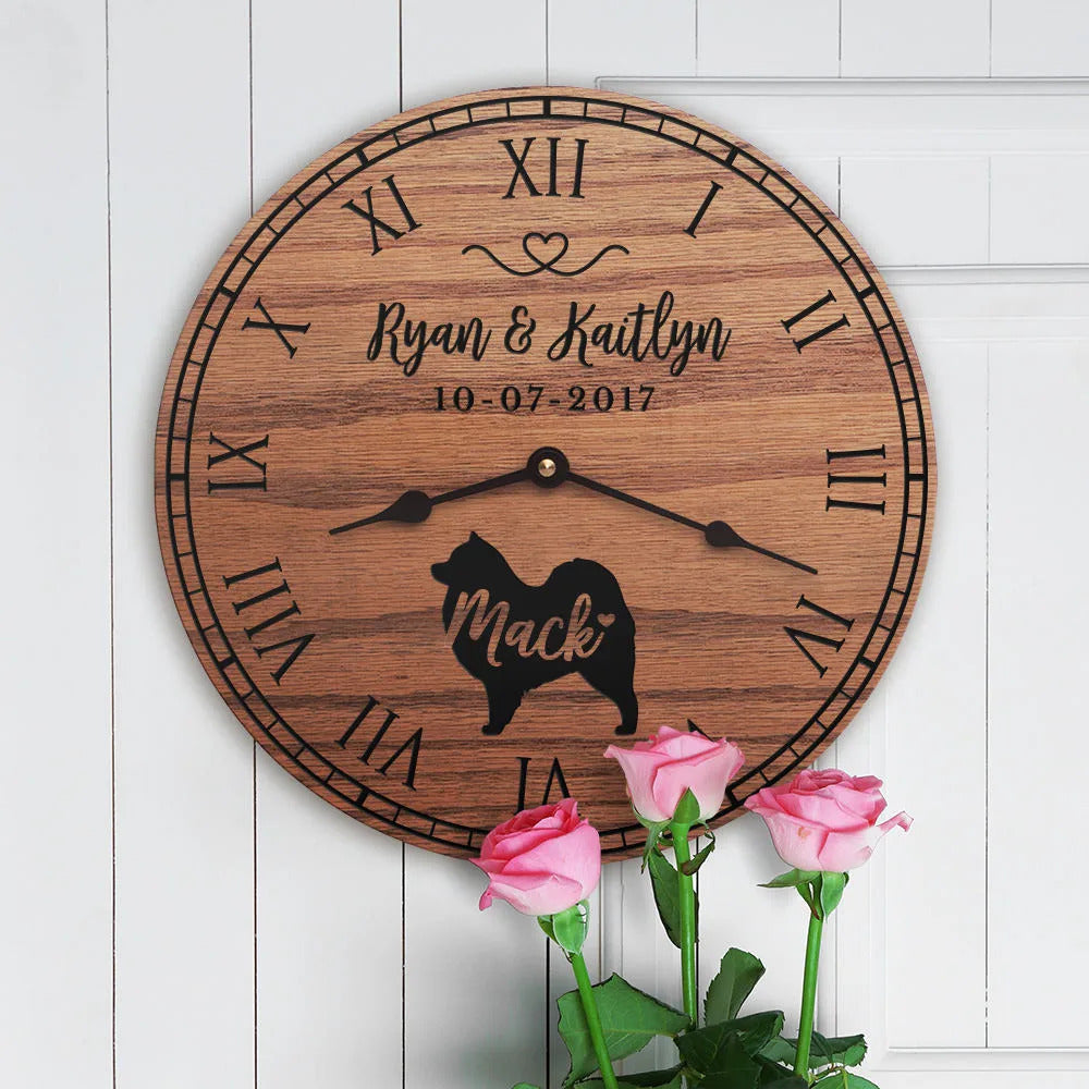 Samoyed Dog Family Personalized Custom Pet Name Gift