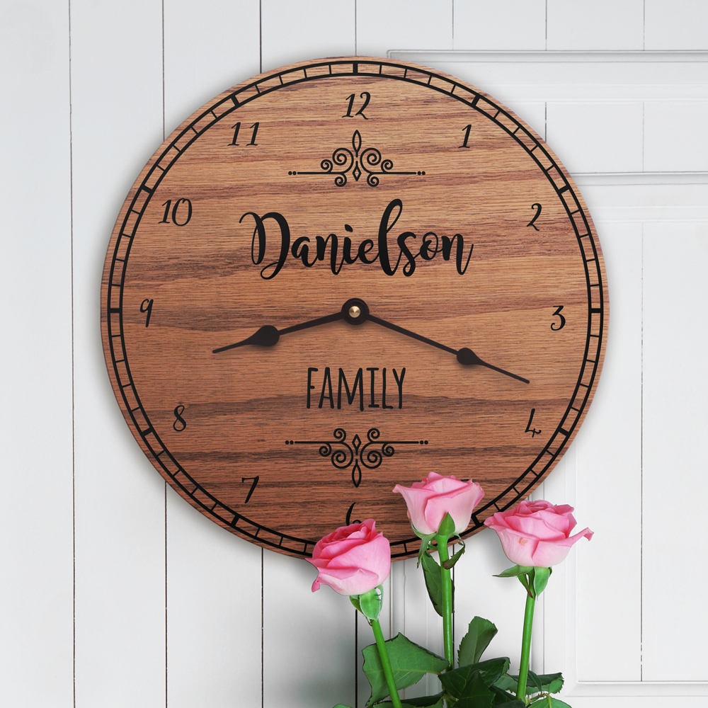 Living Room Decor Custom Family Last Name