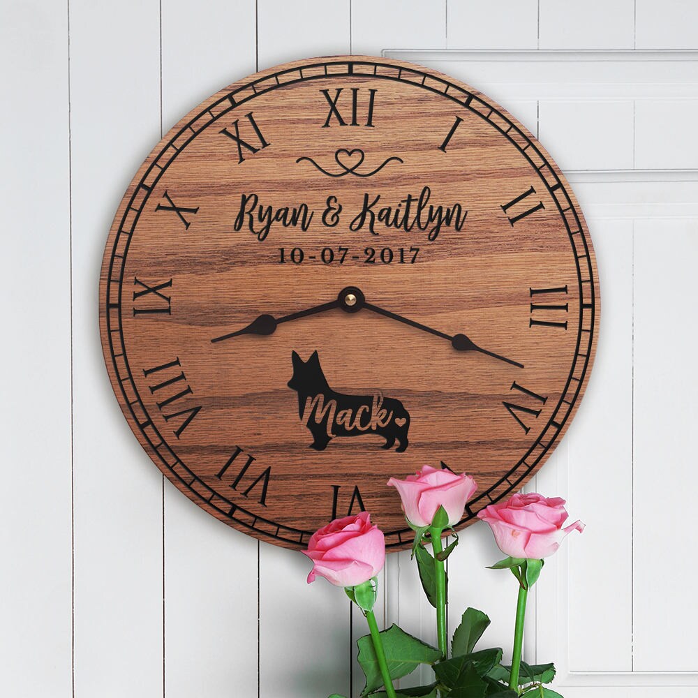 Corgi Dog Parents Personalized Family Gift