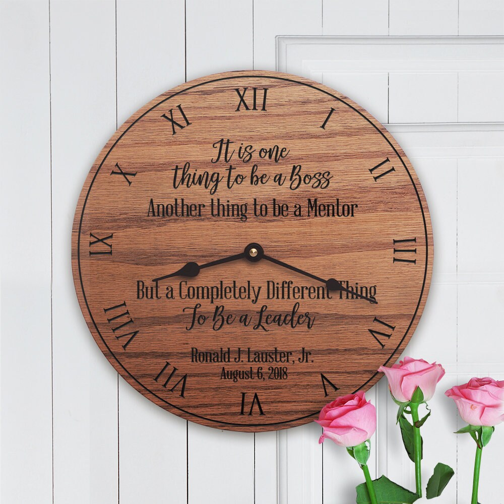 Personalized Gift for Female Boss Leadership Quote