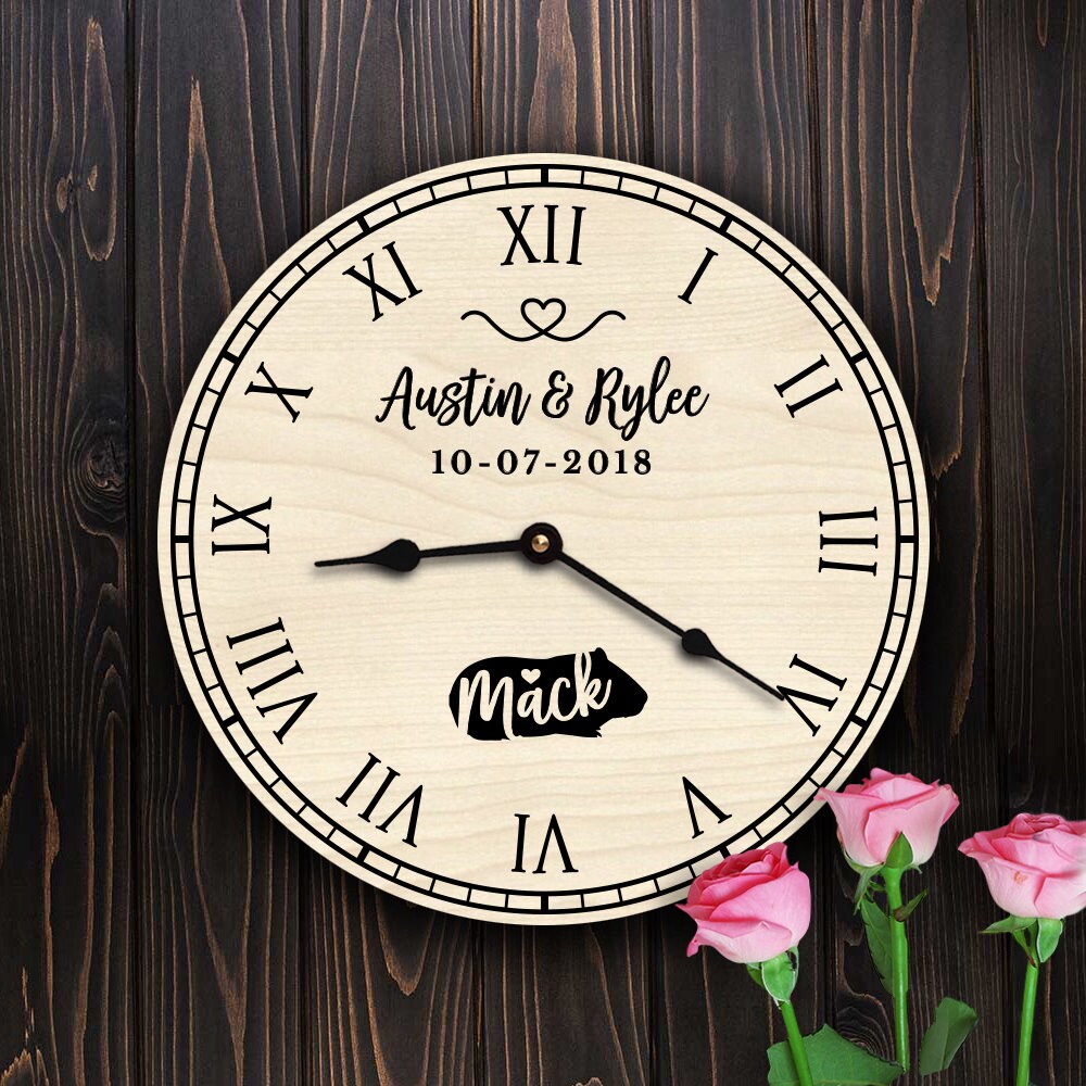 Personalized Guinea Pig Decor Couples Pet Gift