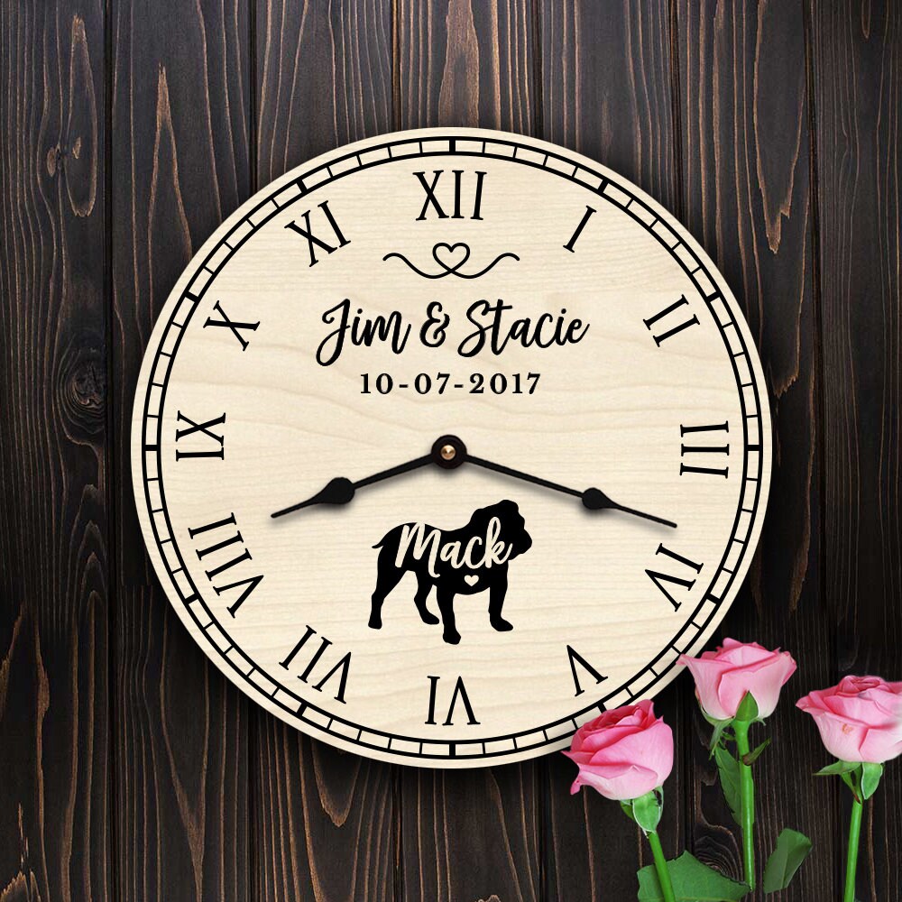 Bulldog Parents Personalized Owners Gift
