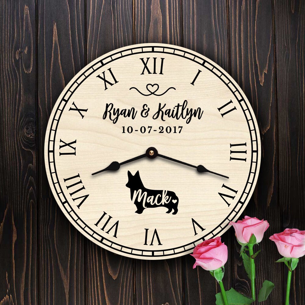 Corgi Dog Parents Personalized Family Gift