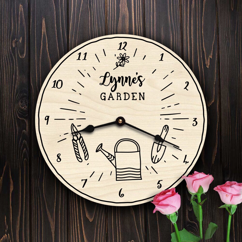 Garden Decor Custom Name Gift for Gardeners