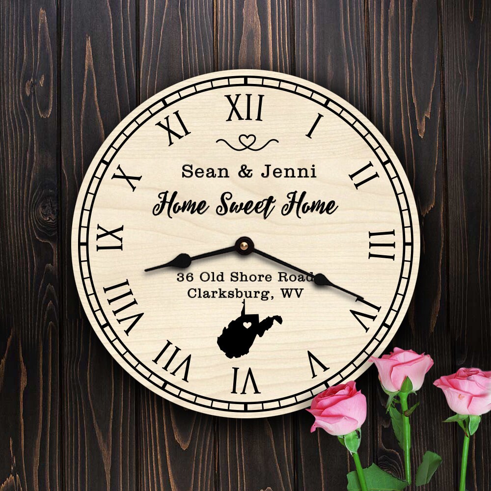 West Virginia Housewarming Gift New Home State Map