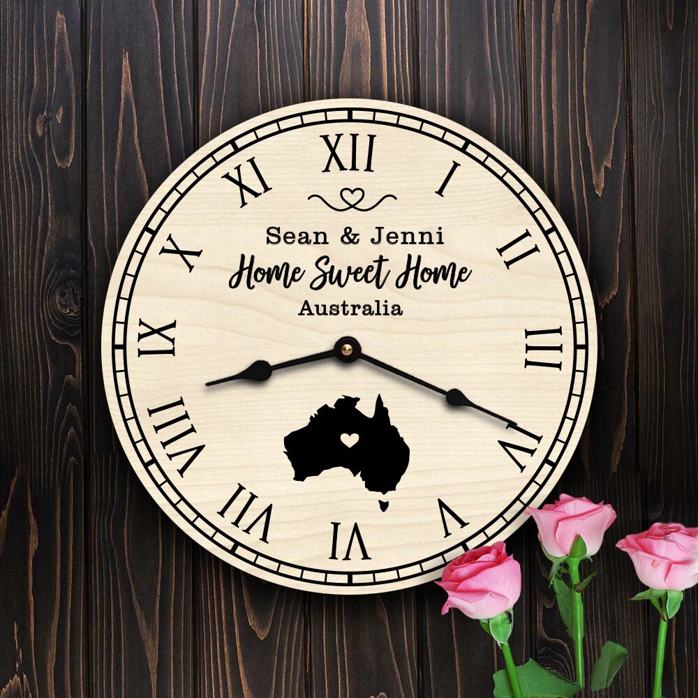 Australia Housewarming Map Gift