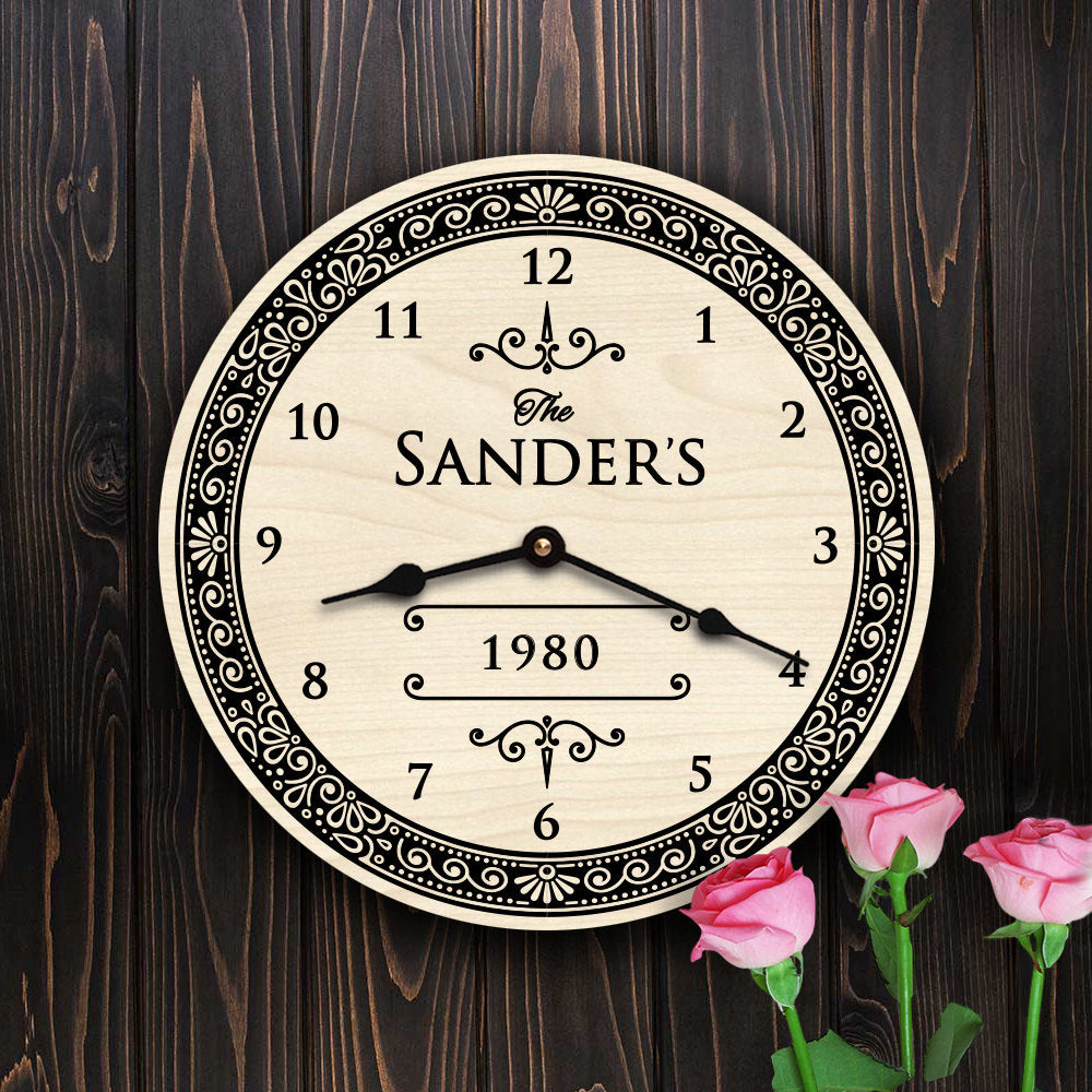 Wedding Anniversary Custom Date and Name