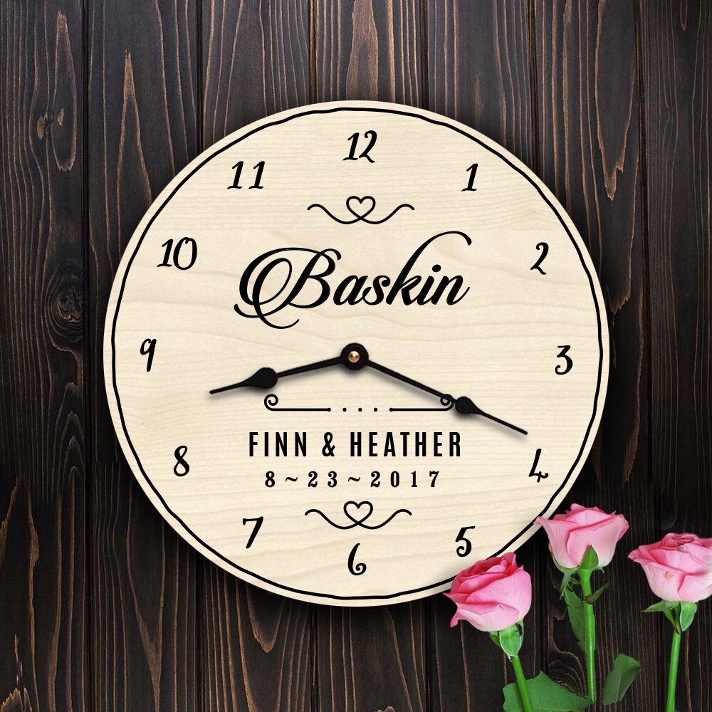Table Decor at Wedding Reception - Personalized Wedding Day Gift