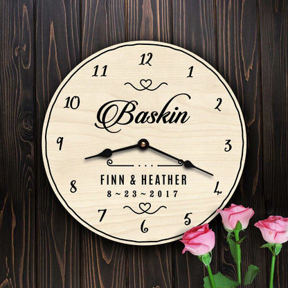 Table Decor at Wedding Reception - Personalized Wedding Day Gift