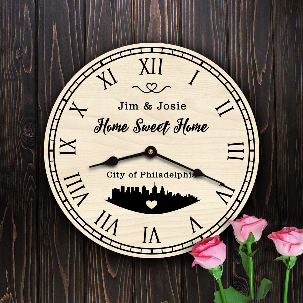 Philadelphia City of Brotherly Love Skyline Custom Gift