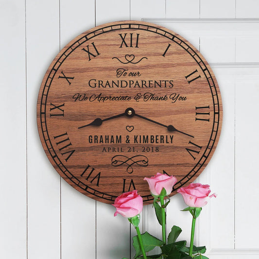 Grandparents Custom Wedding Gift for Grandma and Grandpa