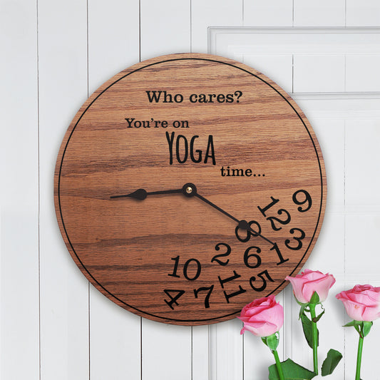 Funny Yoga Gift for People Who Love Yoga Decor