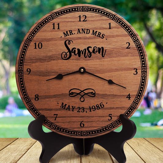 Mr and Mrs Personalized Custom Wedding Gift