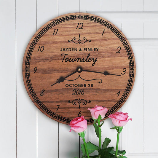 Personalized Custom Names Gift for Wedding Couple