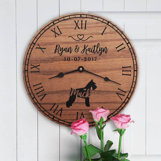 Schnauzer Dog Custom Personalized Family Gift