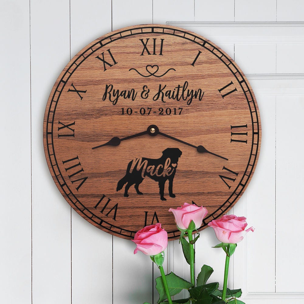 St. Bernard Dog Personalized Family Pet Gift
