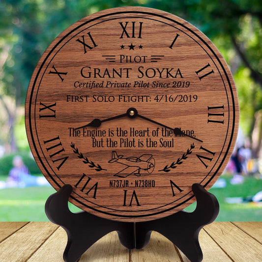 Personalized Gift for Certified Pilot Flight School Graduate