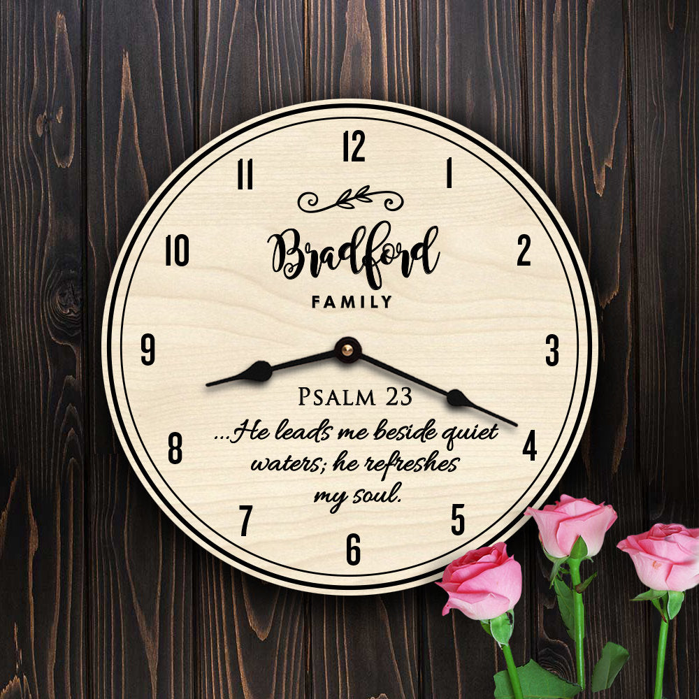 Psalm 139 Family Bible Verse Custom Engraved