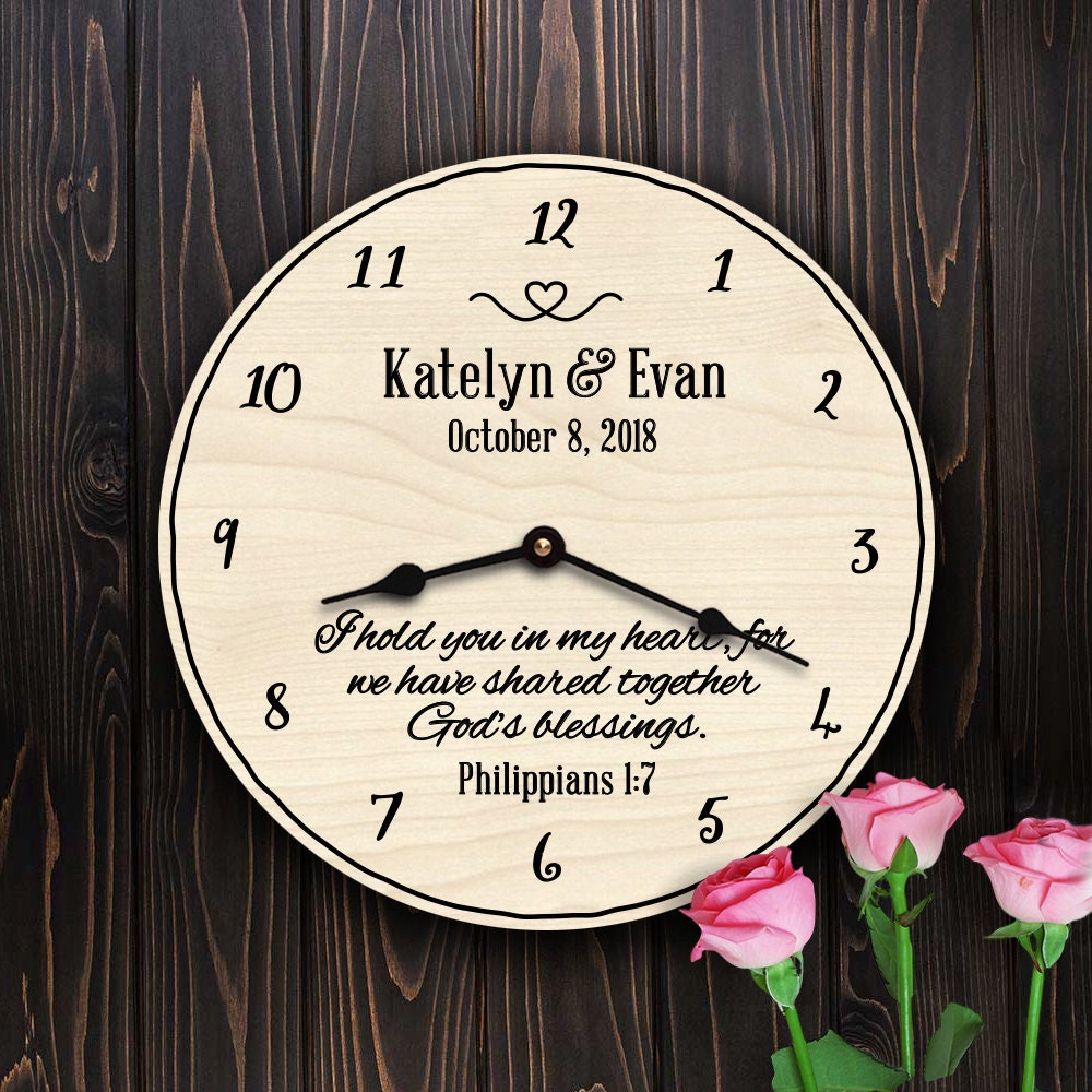 Shared Together God's Blessings Wedding Scripture