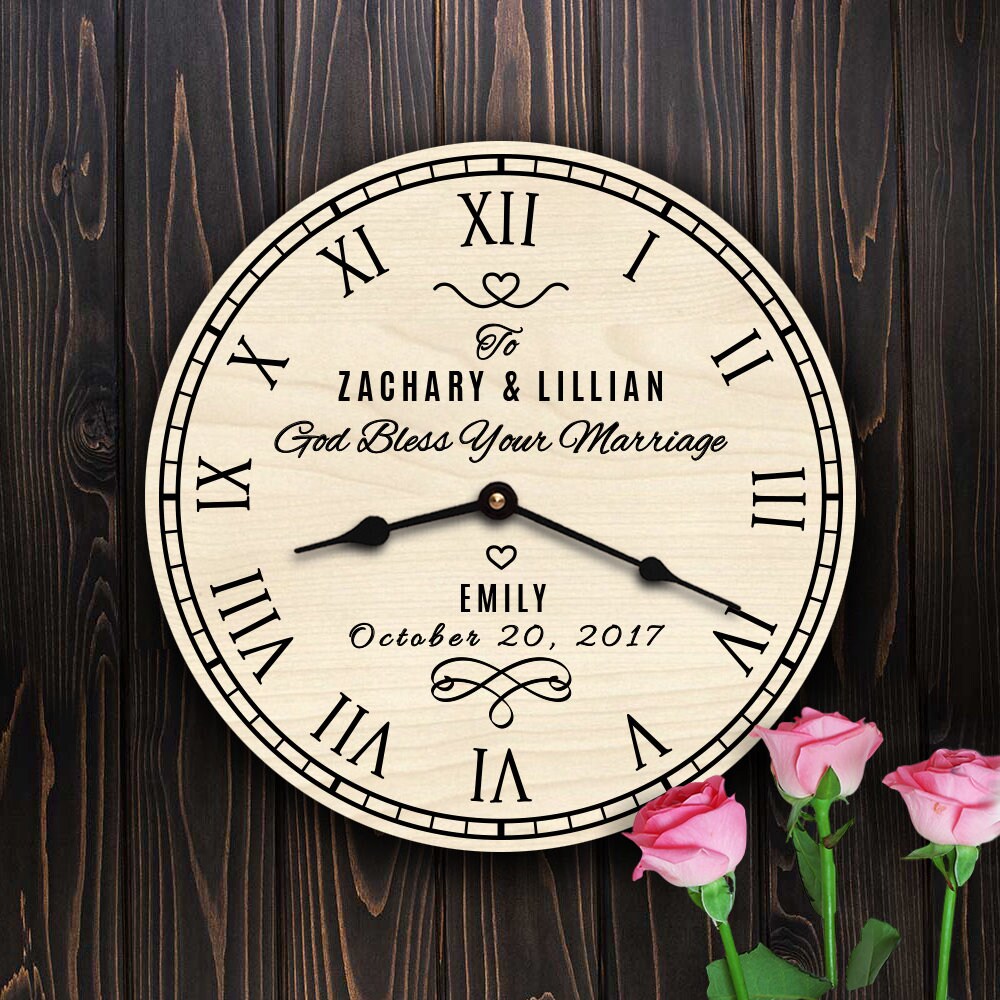 Wedding Personalized Gift from Sister for Couple