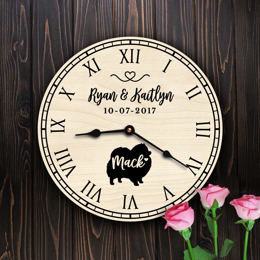 Pomeranian Dog Personalized Family Custom Gift