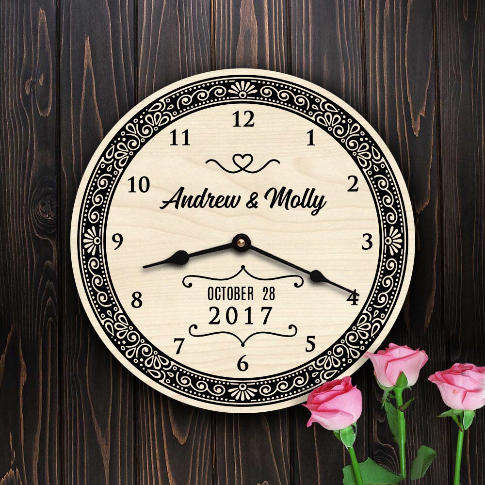 Personalized Custom Names Wedding Gift