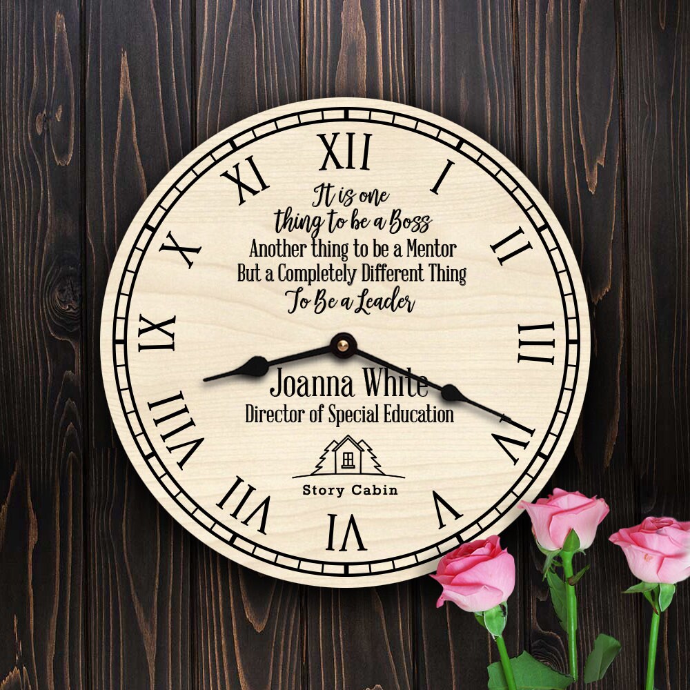 Personalized Gift for Female Boss Leadership Quote
